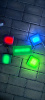 RGB ПЛИТКА СВЕТЛЯЧОК  20x10x4 см