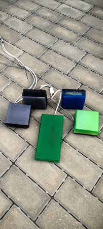 RGB ПЛИТКА СВЕТЛЯЧОК  20x10x4 см